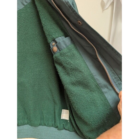 PACIFIC TRAIL Mens Jacket Sz XL Full Zip Flannel Lined Green - Picture 8 of 10